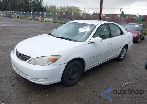 2004 Toyota Camry Le from USA, damaged, VIN JTDBE32K840256161